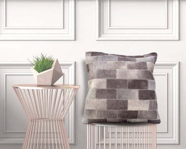 KUPANG Leather Cushion covers with cushion Furniche