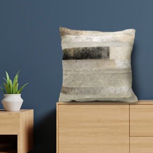 MANDALAY Leather Cushion Covers with cushion Furniche