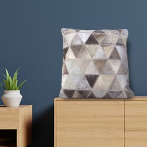 SARMI Leather Cushion Covers with cushion Furniche