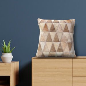SINTANG Leather cushion covers with cushion Furniche